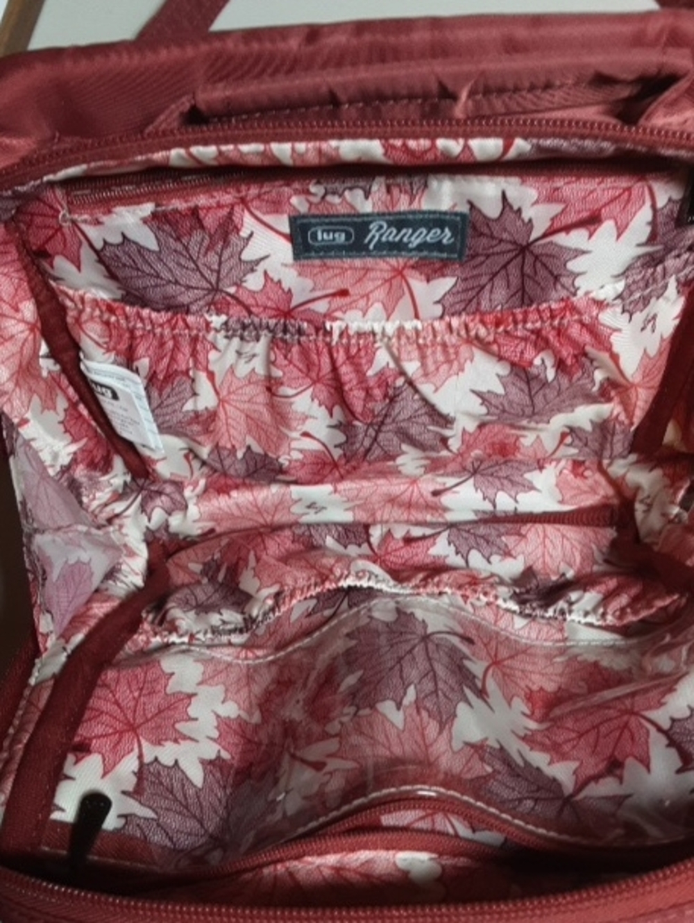 Lug Ranger2 Crossbody, Quilted, In Red - Picture 9 of 9